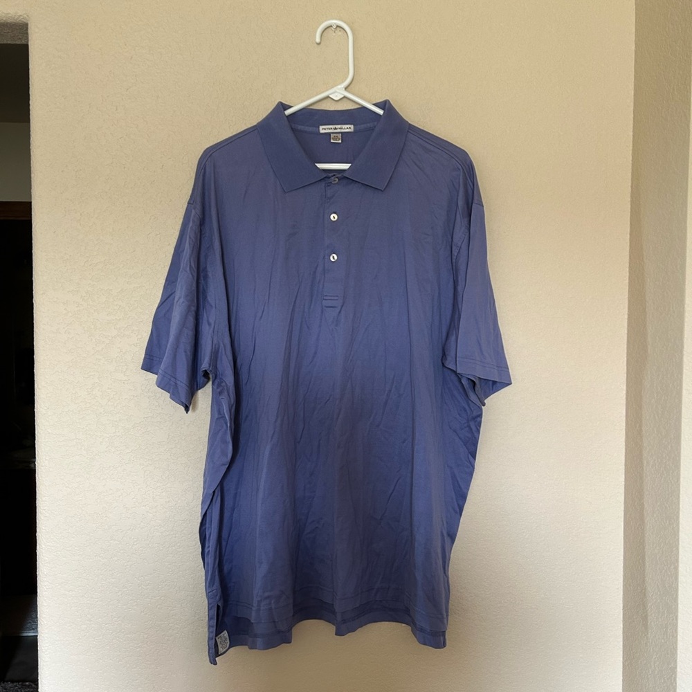 Peter Millar Classic Purple Polo Shirt